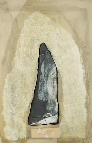 Peter Dejong - Boekobject in gemengde techniek, One stone and eleven feathers kopen? Bied vanaf 1!