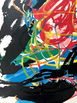 Karel Appel - A beast-drawn man kopen? Bied vanaf 1150!