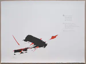 Arty Grimm - Cees Nooteboom - Tekens tegen het wit, tekst + zeefdruk kopen? Bied vanaf 75!