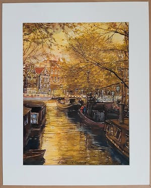 Elena Polyakova - Herfst in Amsterdam kopen? Bied vanaf 85!