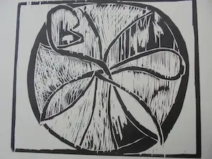 Pierre Alechinsky - Au Fil du Bois - grote houtsnede - Handgesigneerd - 25/150 kopen? Bied vanaf 575!