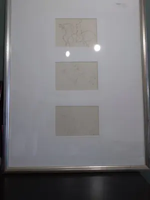 Fons Bemelmans - Drie voorstudies van Europa en de stier kopen? Bied vanaf 50!