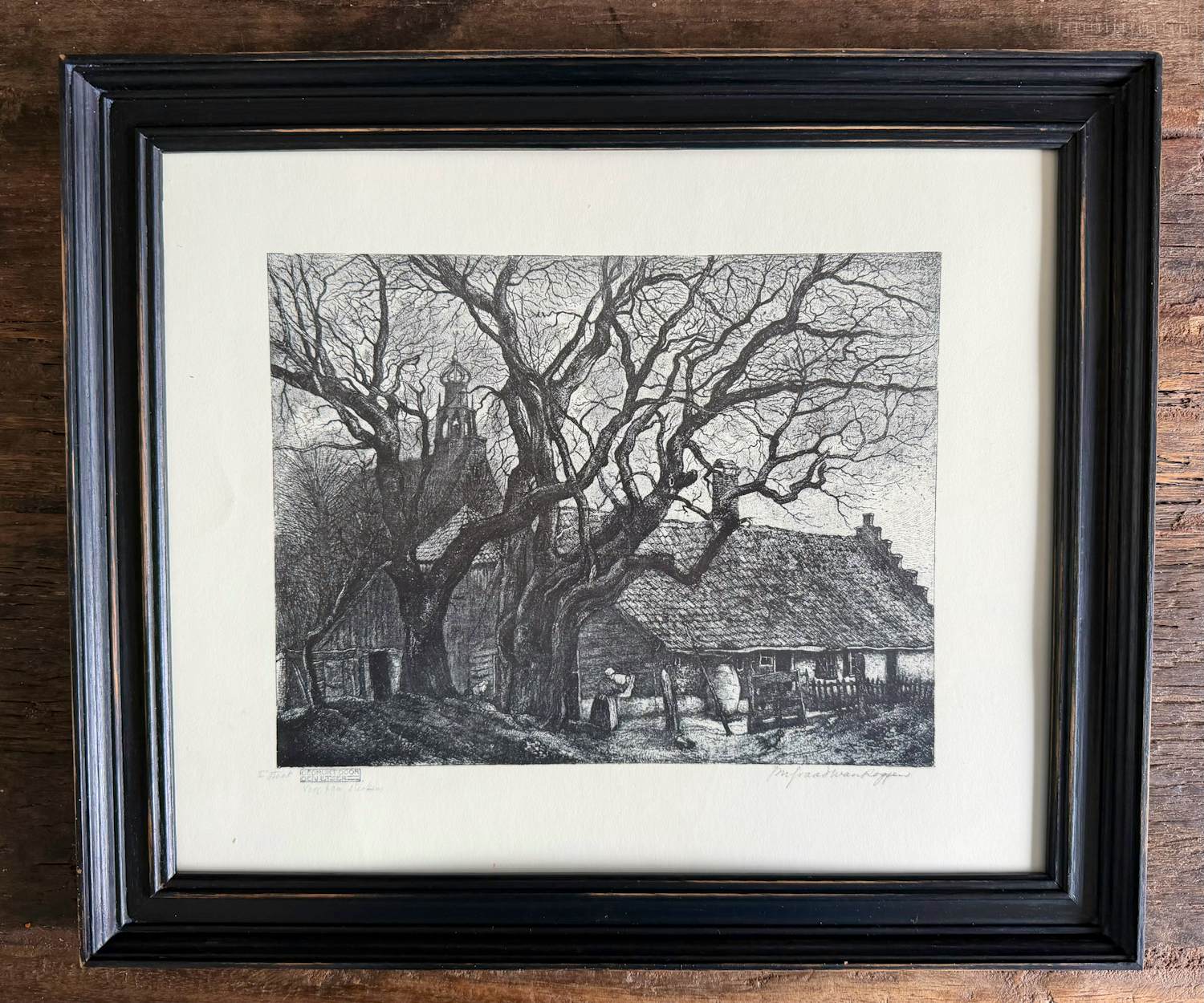 Johannes Graadt van Roggen - Achter de Ruïnekerk in Bergen kopen? Bied vanaf 45!