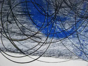 Hans Hartung - Pastel P.-1958-91 - Offsetlithografie gesigneerd - 1961 kopen? Bied vanaf 120!