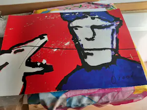 Herman Brood - Iggy, de lievelingshond van Herman Brood kopen? Bied vanaf 350!