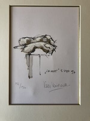 Kees Verkade - zeefdruk 'La nuit' kopen? Bied vanaf 65!