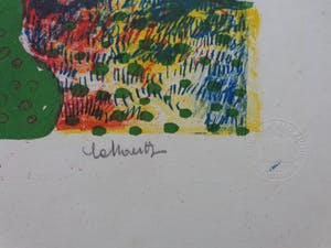 Jan Cobbaert - COBRA-FIGURATIE / KLEURLITHO / 70x54cm / SIG kopen? Bied vanaf 1!