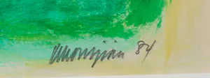 Krikor Momdjian - Gouache, De vis kopen? Bied vanaf 1!