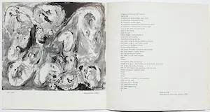 Pierre Alechinsky - Eerste solotentoonstelling NY (1962), catalogus met 4 originele litho’s kopen? Bied vanaf 125!