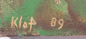 Ton Klop - Acryl op doek, Zonder titel (drieluik) Zeer groot kopen? Bied vanaf 150!