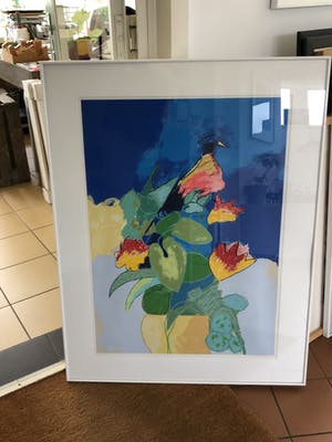 Henk van Vessem - De natuurlijke totem. ( eventueel met lijst) kopen? Bied vanaf 115!