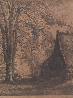 Toon de Jong - C2960, ets Blaricum kopen? Bied vanaf 50!