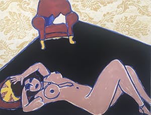 Corneille - litho ‘ nu sur le sol ’ 1980 - oplage 200 kopen? Bied vanaf 295!