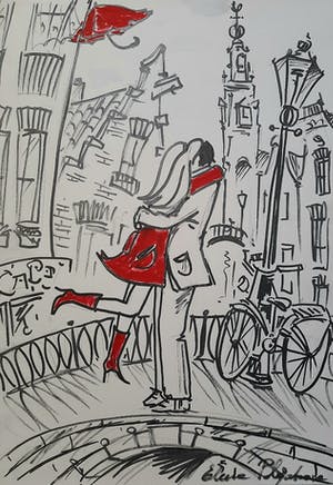 Elena Polyakova - Lovers in Amsterdam kopen? Bied vanaf 55!