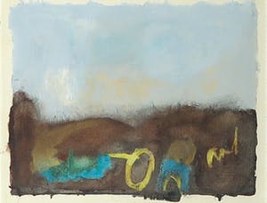 Ferd op de Coul - Gouache, Landschap - Ingelijst kopen? Bied vanaf 1!