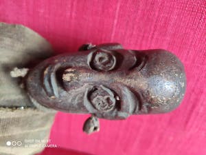 Dogon - houten POP, aangekleed kopen? Bied vanaf 1!