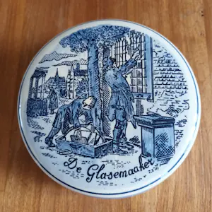 Heinen Delfts Blauw - De Glasemaaker (bonbon)schaaltje kopen? Bied vanaf 20!