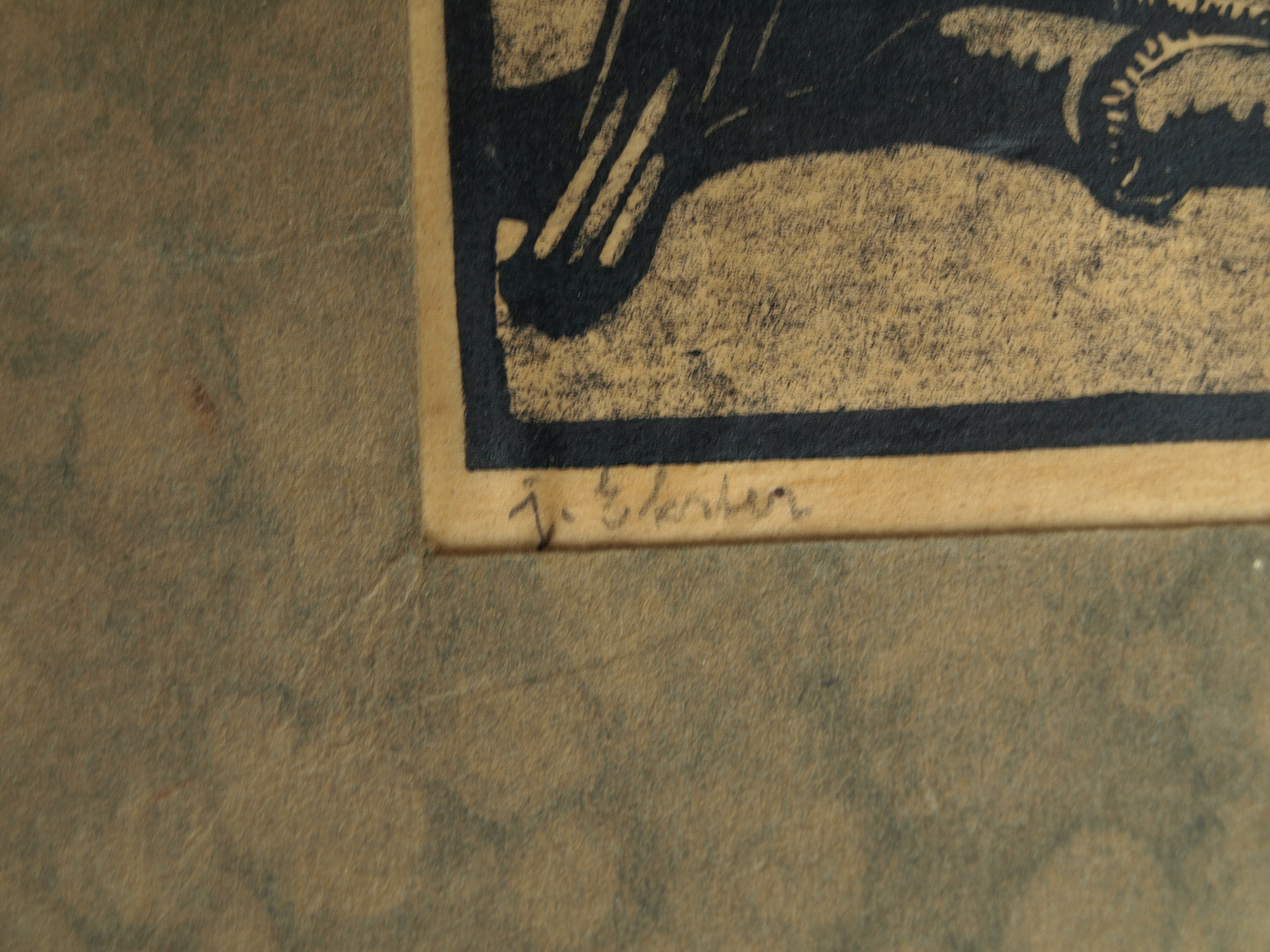 Ludwig Stainer - Ets , Jonge ekster – Gesigneerd – ca 1935 kopen? Bied vanaf 1!