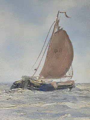 Jan Kelderman - Zeilschepen op zee. kopen? Bied vanaf 20!