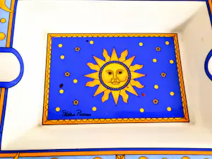 Paloma Picasso - 2 Aschenbecher Porzellan Sun Moon and Stars für Villeroy & Boch kopen? Bied vanaf 100!