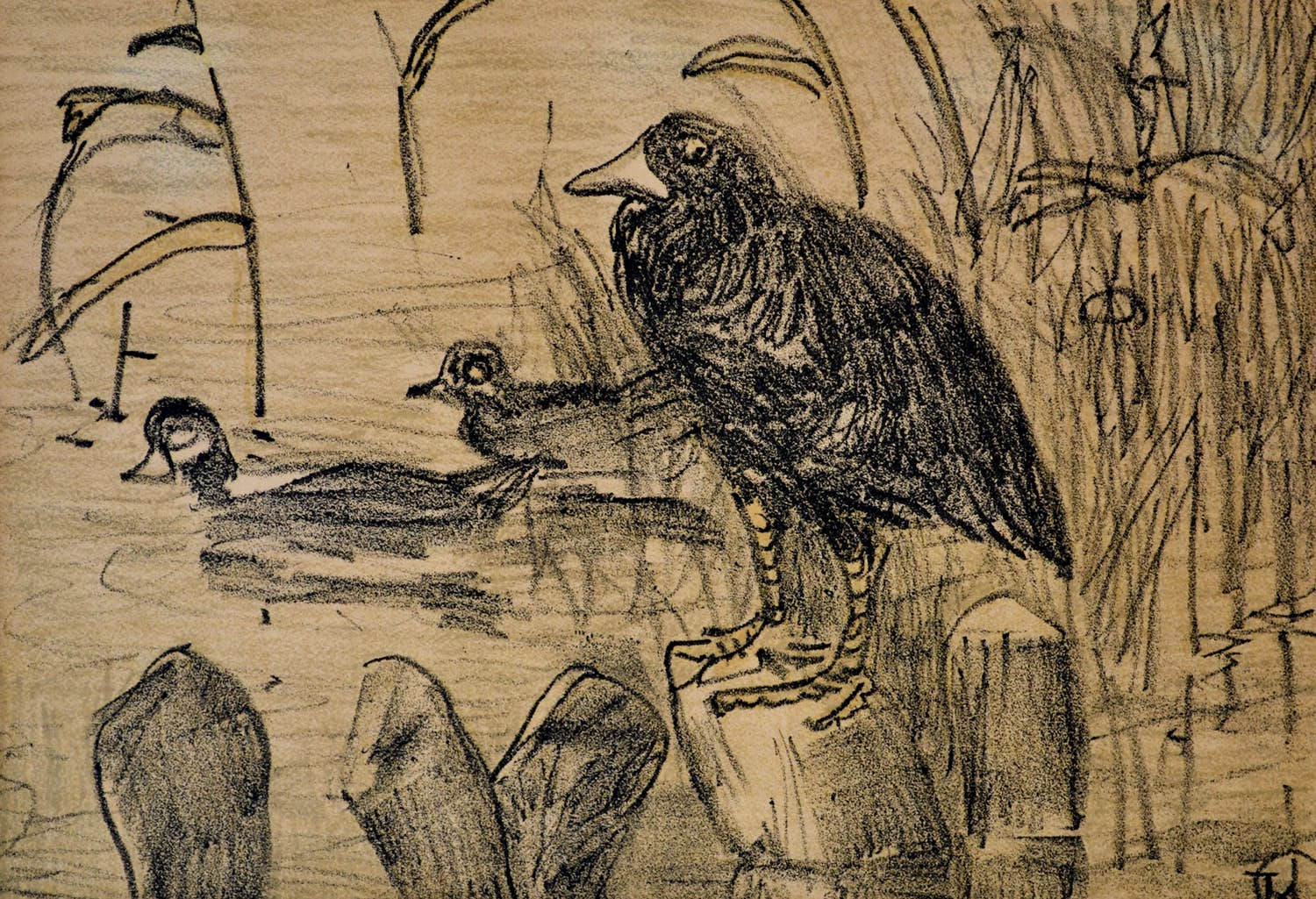 Theo van Hoytema - Litho verkocht voor € 10!