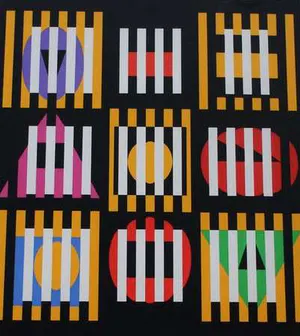 Yaacov Agam - Zeefdruk: Midnight Light kopen? Bied vanaf 299!