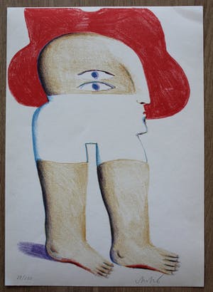 Horst Antes - litho: Dreiundsechzig offsets kopen? Bied vanaf 995!