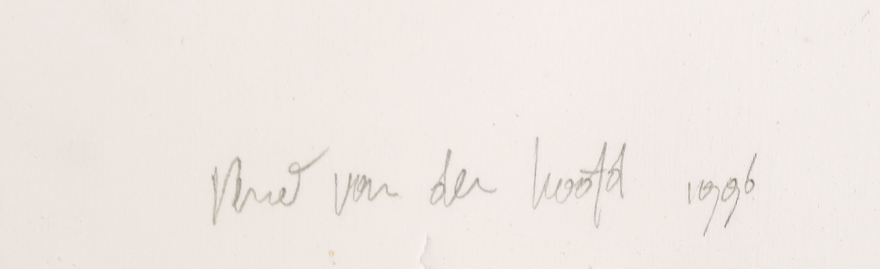 Rene van der Hoofd - Gemengde techniek op papier, Zonder titel - Ingelijst (Groot) kopen? Bied vanaf 40!