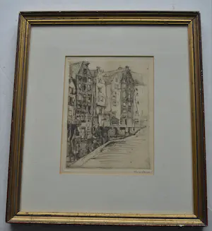 Maurits van der Valk - Stadsgezicht. Amsterdam. kaufen? Bieten Sie von 50!