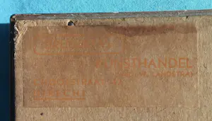 Hendrikus Roodenburg - (1895-1987) 1930s KLEUREN ETS HINDELOOPEN GESIGNEERD INGELIJST ACHTER GLAS kopen? Bied vanaf 50!
