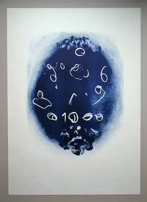 Egon Karl Nicolaus - Zahlenbild - Ohne Titel - Zeefdruk - 1967 kopen? Bied vanaf 180!