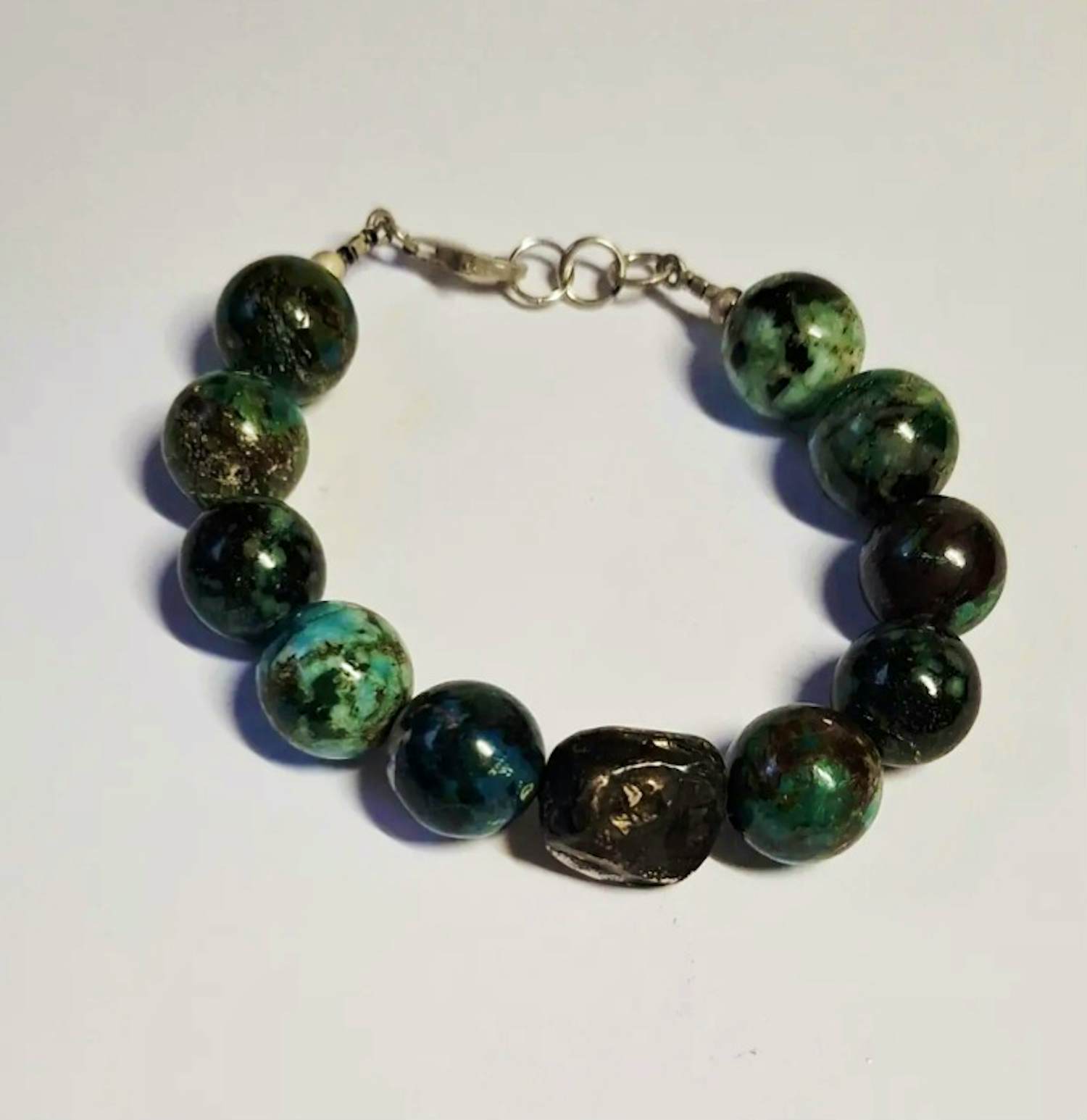 Nieuwe Armband van natuurlijke turquoise kopen? Bied vanaf 65!
