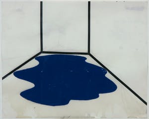 Willem van der Sluis - Gemengde techniek op papier, Zonder titel - Ingelijst kopen? Bied vanaf 50!