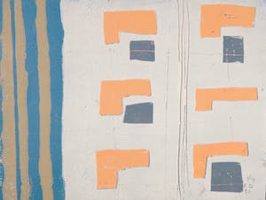 Xandra Donders - Gemengde druktechniek, Abstracte compositie kopen? Bied vanaf 1!