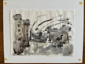Jan Doms - TWEE AQUARELLEN kopen? Bied vanaf 49!
