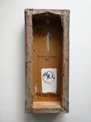 Vincent Hamel - VERFSTRUCTUUR (blauw) 1999 kopen? Bied vanaf 135!