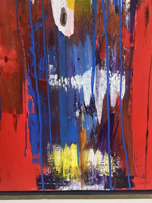 Henk Severens - Femme Jaune - Acryl op doek - 125x120 cm kopen? Bied vanaf 490!