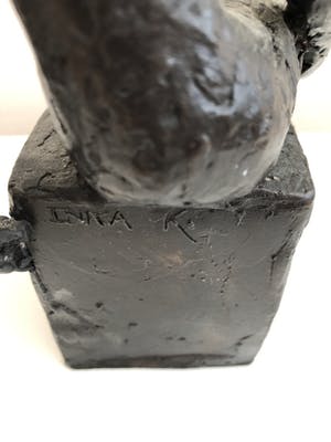 Inka Klinckhard - Zittende dame met hoed kopen? Bied vanaf 120!