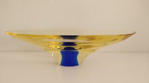 Niet of onleesbaar gesigneerd - schitterende schaal, strak, handgemaakt kopen? Bied vanaf 1!