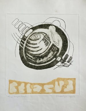 Jan Montyn - “Zodiac” eigendruk kopen? Bied vanaf 70!