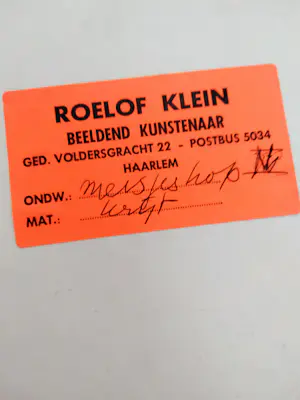 Roelof Klein - Meisjeskop kopen? Bied vanaf 40!
