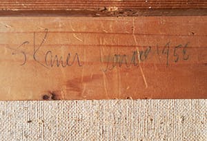 Sam Kaner - Venice seascape, olieverf op doek (ingelijst) kopen? Bied vanaf 325!