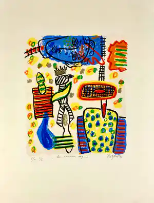 Keimpe Kootstra - Een zomerse dag I verkocht voor € 40!