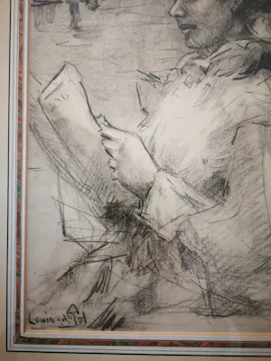 Louis van der Pol - Portret dame. kopen? Bied vanaf 79!