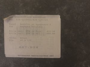 Raymond Perridon - Acrylic on Hardboard I kopen? Bied vanaf 100!