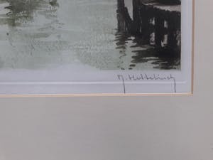 Roger Hebbelinck - Amsterdam "sint Nikolaas". Met echtheidscertificaat. kopen? Bied vanaf 75!