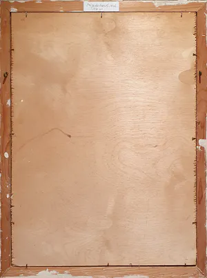 Eskel A. Wallin - Acryl op paneel, Bosgezicht - Ingelijst kopen? Bied vanaf 75!