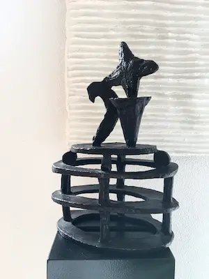 Piet Warffemius - bronzen beeld ‘zonder titel’ - 1997 - oplage 15 kopen? Bied vanaf 775!