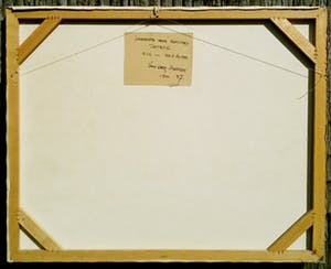 John van der Sterren - Landscape near Ngadirejo, olieverf op doek (groot) kopen? Bied vanaf 1650!