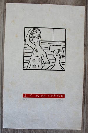 Tom Thijsse - 7 linosneden: de 7 hoofdzonden kopen? Bied vanaf 10!